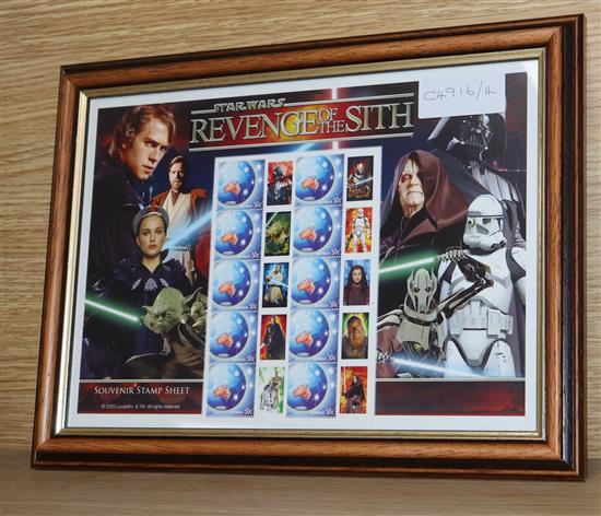 Star Wars - Revenge of the Sith FDC's - Austrailian - rare